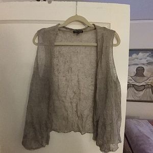 Eileen Fisher linen vest